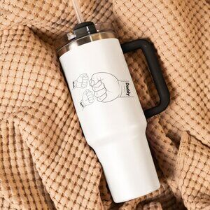 Personalized Daddy Tumbler Gift • Christmas Gift for Dad • Custom Dad Travel Mug